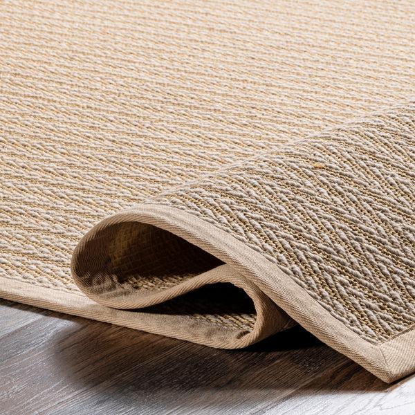 Nuloom Katica Casual Recycled Sisal Blend Area Rug Brown
