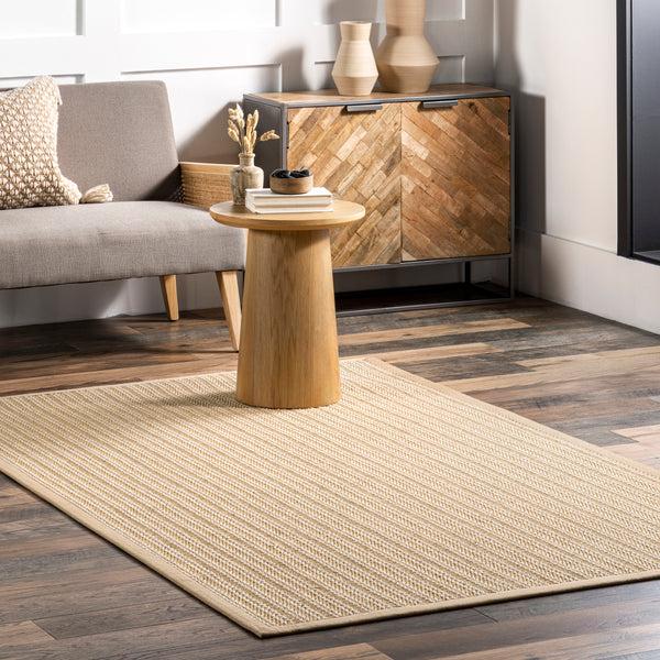 Nuloom Katica Casual Recycled Sisal Blend Area Rug Brown