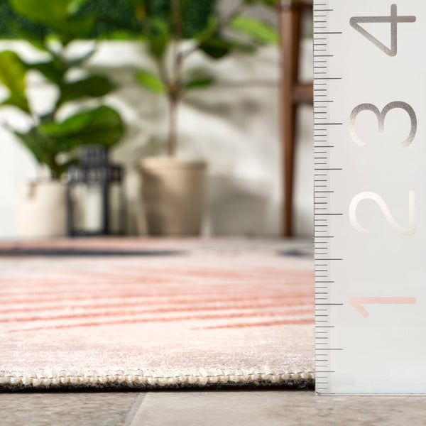 Nuloom Kena Tropical Machine Washable Indoor/Outdoor Area Rug Multicolor