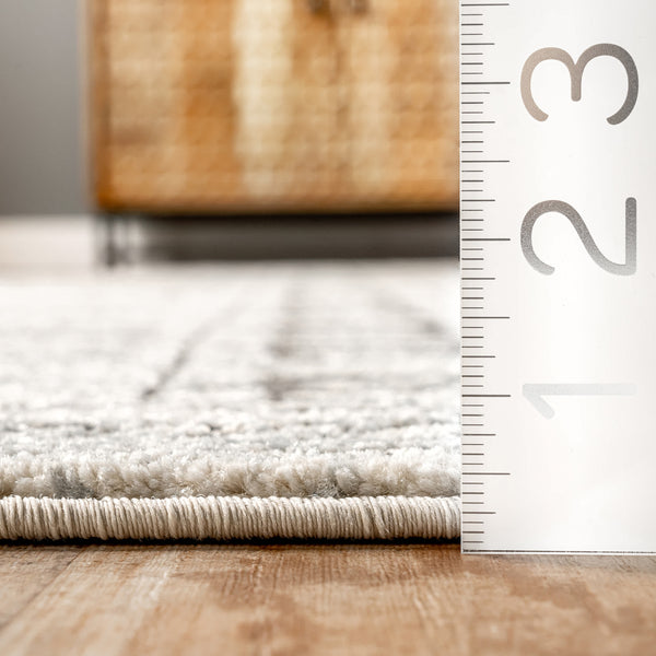 Nuloom Kim Global Inspired Geometric Area Rug Beige