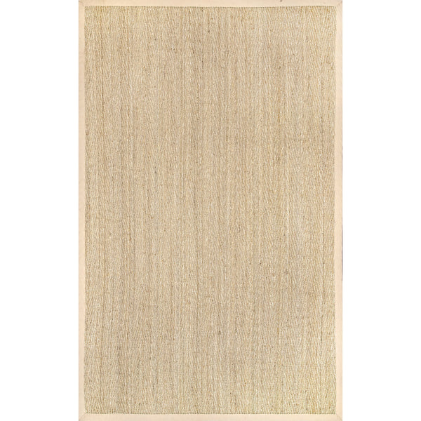 nuloom Larnaca Seagrass Herringbone Indoor/Outdoor Area Rug Navy