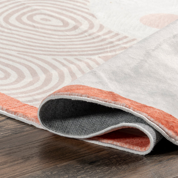 Nuloom Lenny Polal Bear Machine Washable Area Rug Ivory