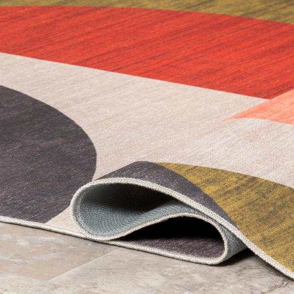 Nuloom Lizzy Modern Machine Washable Indoor/Outdoor Area Rug Multicolor