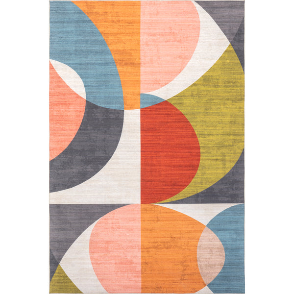 nuloom Lizzy Modern Machine Washable Indoor/Outdoor Area Rug Multicolor