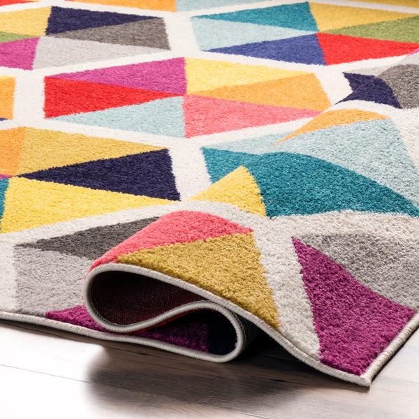 Nuloom Maris Colorful Geometric Tiles Area Rug Multi