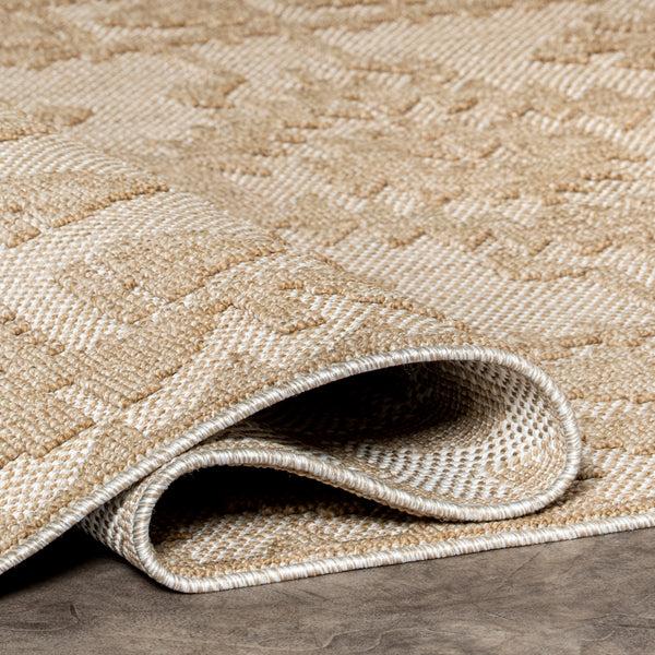 Nuloom Miesha PersianTransitional Indoor/Outdoor Area Rug Beige