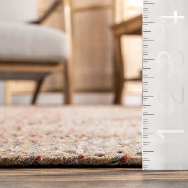 Nuloom Mitzy Casual Honeycomb Jute Area Rug Natural