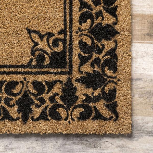 Nuloom Monogrammed Outdoor Welcome Door Mat Letter D