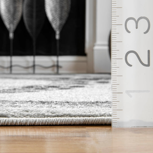 Nuloom Adrienne Octopus Area Rug Grey