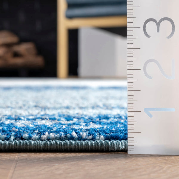 Nuloom Alayna Abstract Blue