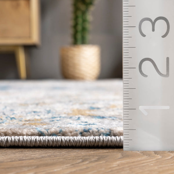 Nuloom Alessandra Millifleur Medallion Blue