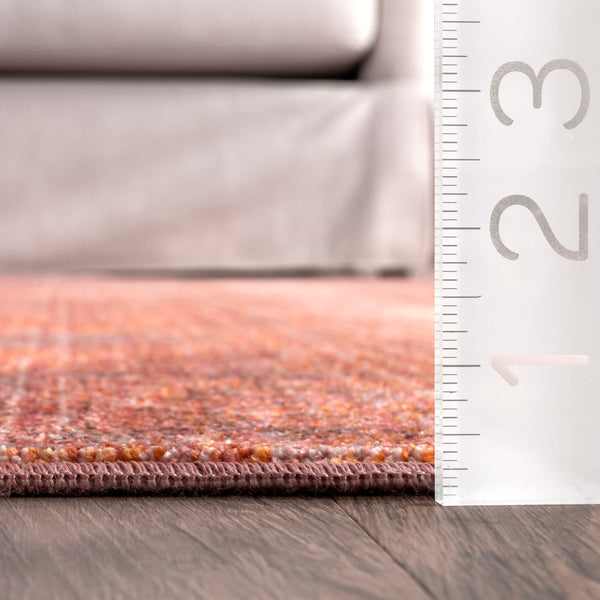 Nuloom Alethia Herati Fringe Orange