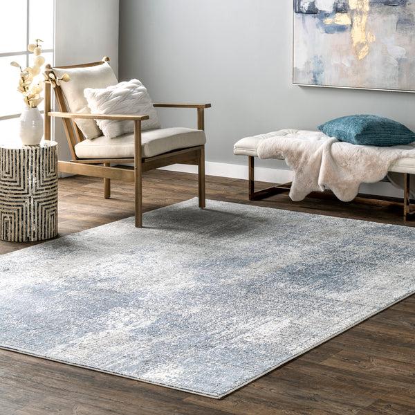 Nuloom Alice Abstract Waterfall Area Rug Blue