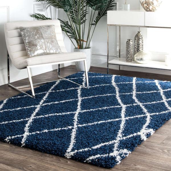 Nuloom Alvera Easy Shag Area Rug White