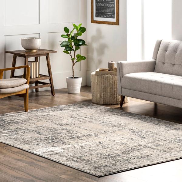 Nuloom Aly Modern Abstract Area Rug Beige