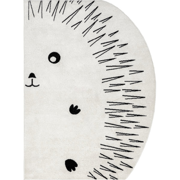 nuloom Amelie Hedgehog Kids Area Rug Off-White