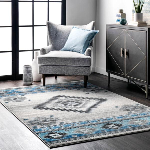 Nuloom Amparo Area Rug Aqua
