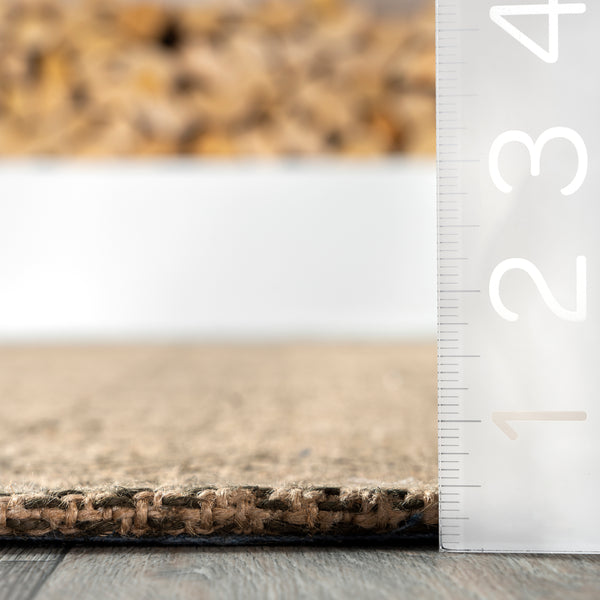 Nuloom Annely Diamond Tiles Jute Area Rug Natural