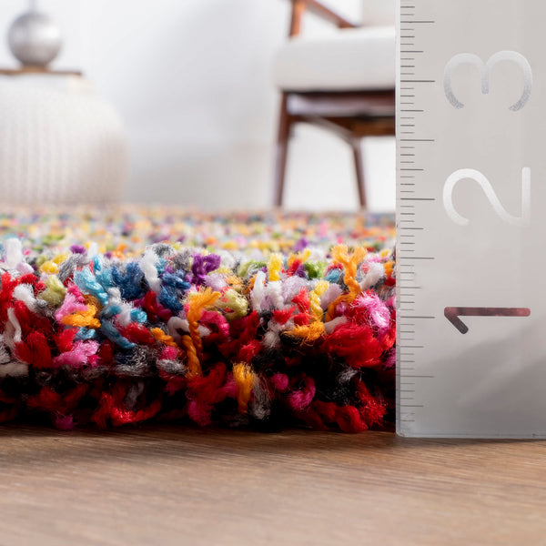 Nuloom Ardelle Swirl Shaggy Area Rug Multi