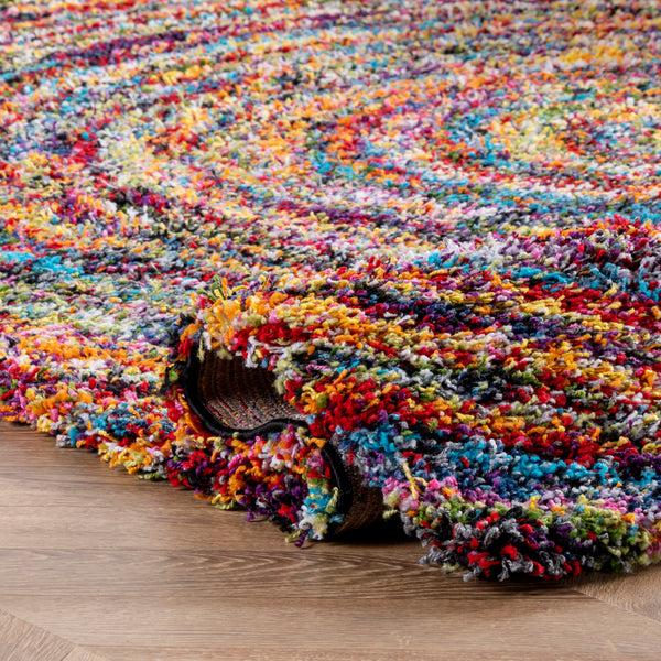 Nuloom Ardelle Swirl Shaggy Area Rug Multi