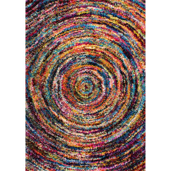 nuloom Ardelle Swirl Shaggy Area Rug Multi