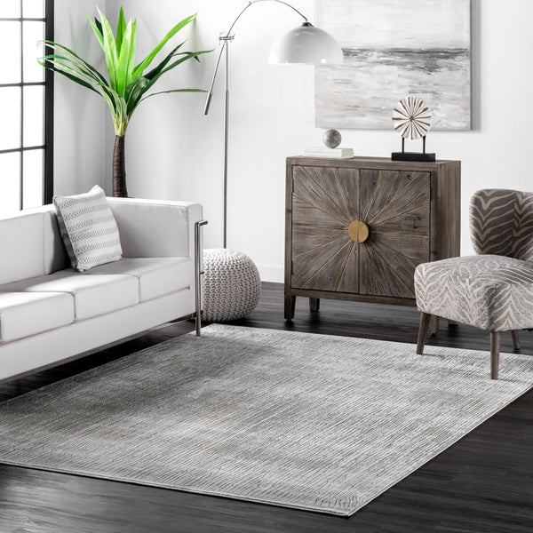 Nuloom Aspen Vintage Stipe Area Rug Beige