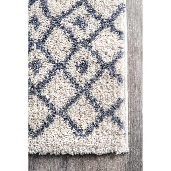 Nuloom Barbara Moroccan Shag Area Rug Beige