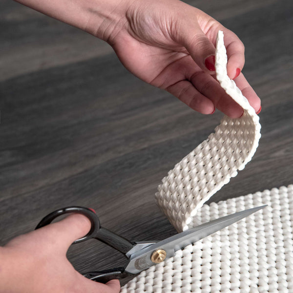 Nuloom Beaded Comfort Grip Off White