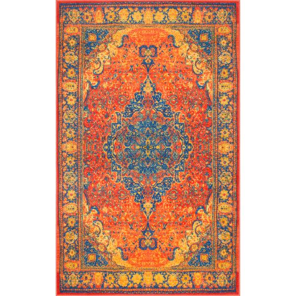 nuloom Beguiled Medallion Area Rug Orange