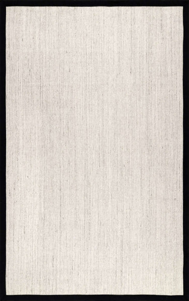 Nuloom Bordered Maryjo Sisal Rug Area Rug Beige