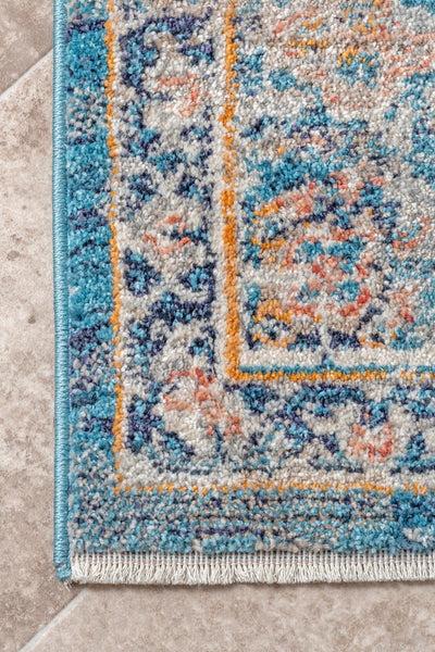 Nuloom Brynn Petalled Medallion Beige