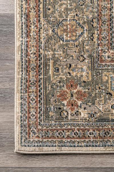 Nuloom Carol Traditional Medallion Area Rug Beige