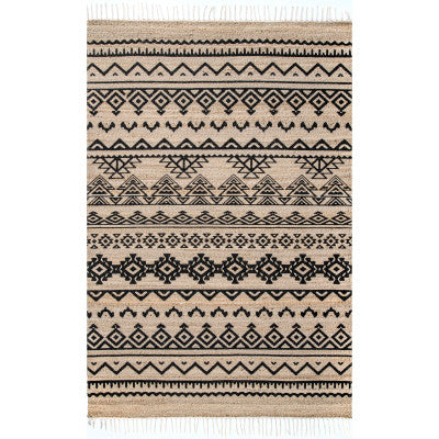 nuloom Celeste Banded Tribal Area Rug Natural
