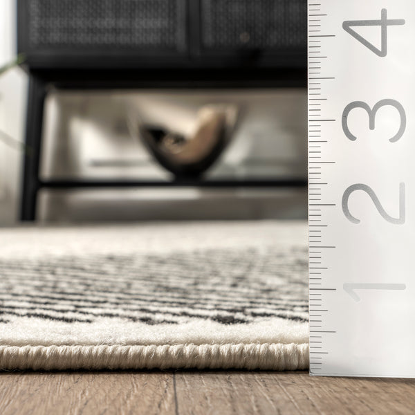 Nuloom Charline Modern Mountain Area Rug Grey