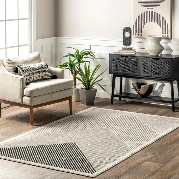 Nuloom Charline Modern Mountain Area Rug Grey