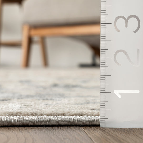 Nuloom Chastin Modern Abstract Area Rug Beige