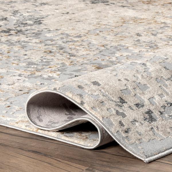 Nuloom Chastin Modern Abstract Area Rug Beige