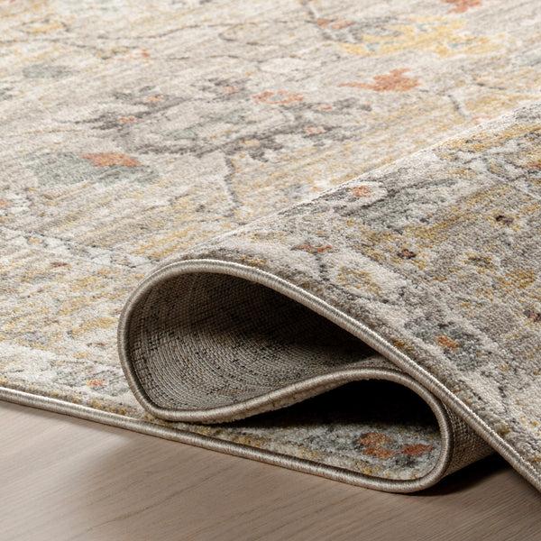 Nuloom Chava Vintage Floral Area Rug Gray