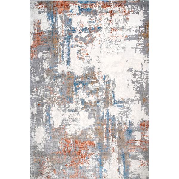 nuloom Cleo Modern Abstract Area Rug Light Grey