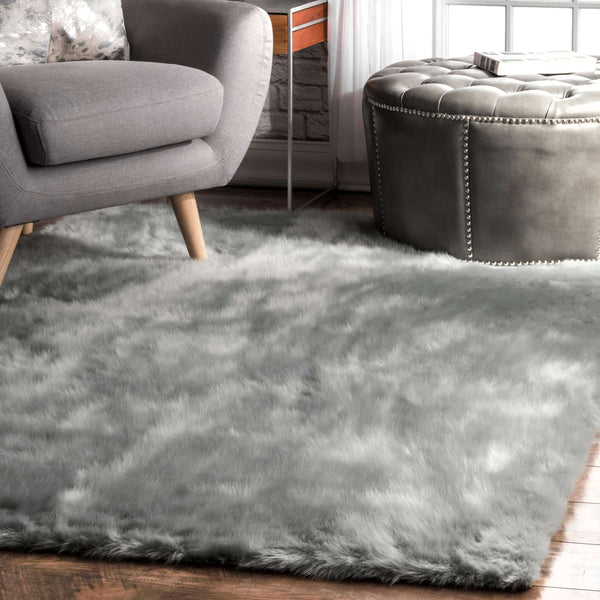 Nuloom Cloud Shag Area Rug Ivory