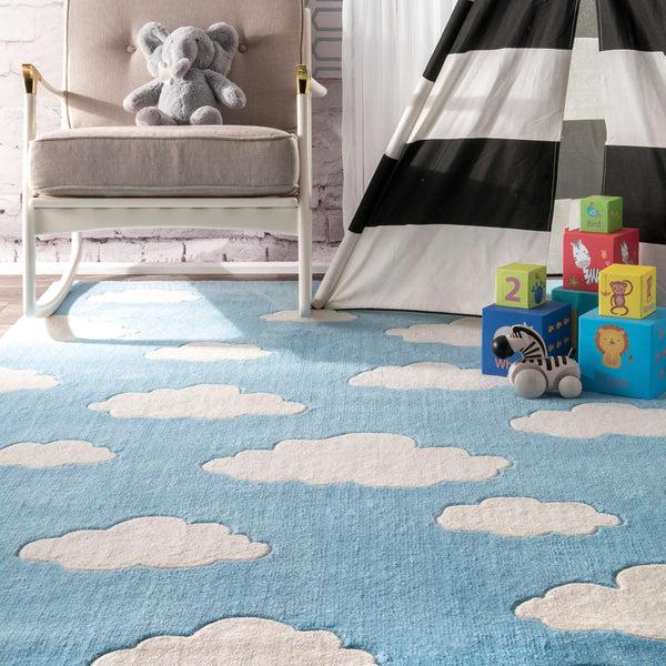 Nuloom Cloudy Sachiko Blue