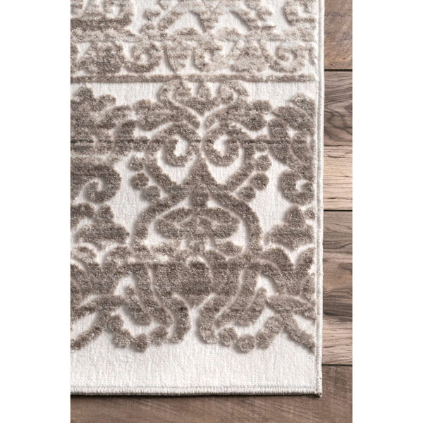 Nuloom Contemporary Carla Floral Area Rug Brown