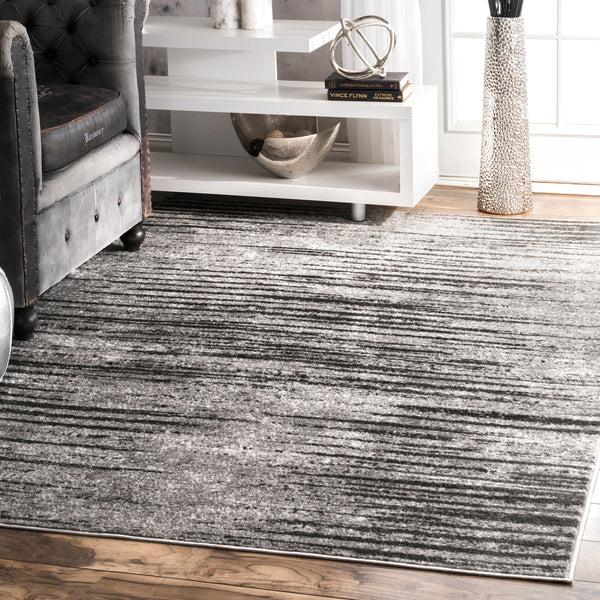 Nuloom Contemporary Faded Elsa Area Rug Gray