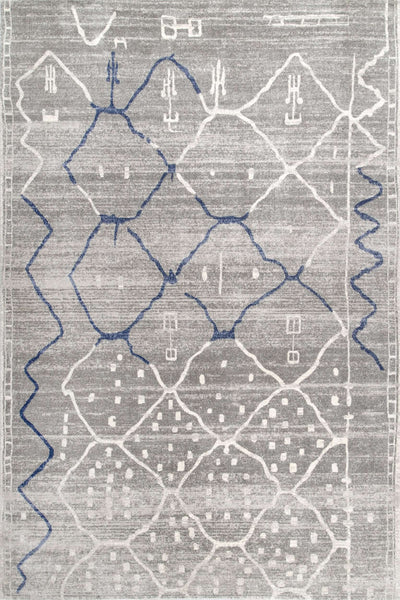 Nuloom Contemporary Missy Moroccan Area Rug Blue