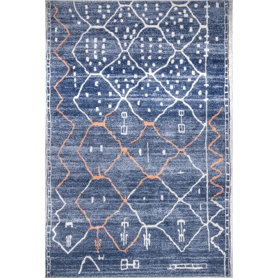 nuloom Contemporary Missy Moroccan Area Rug Blue