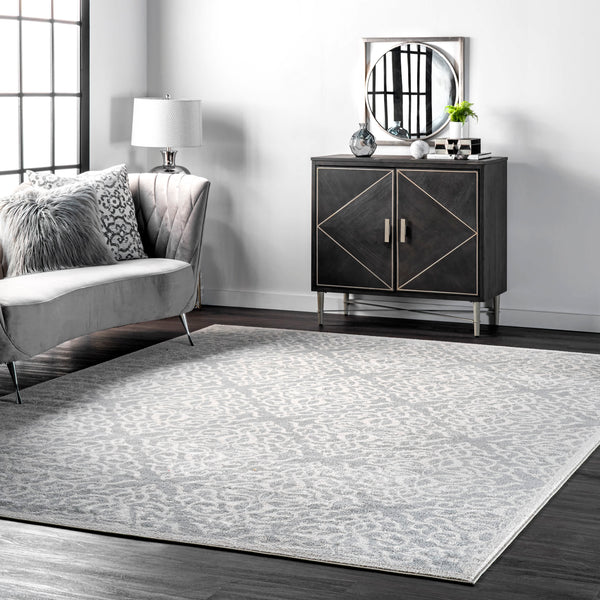 Nuloom Contessa Area Rug Silver