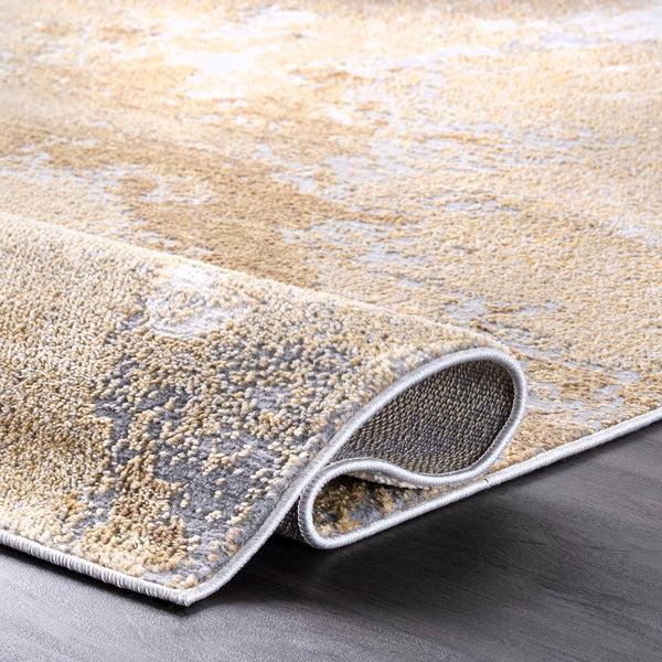 Nuloom Cyn Contemporary Abstract Area Rug Gold