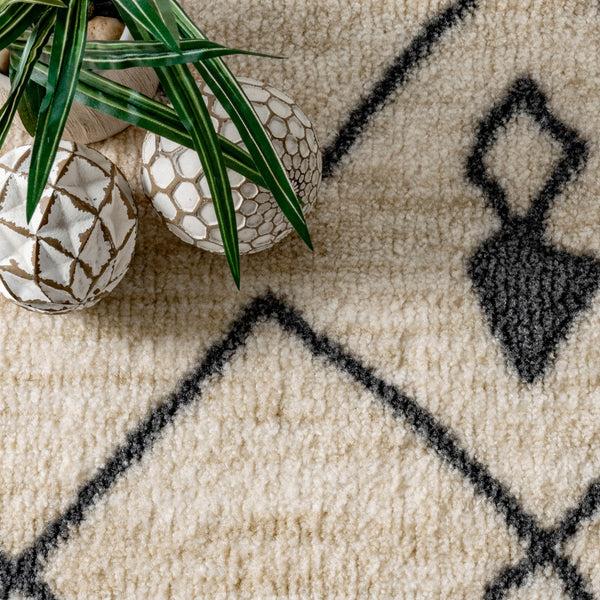 Nuloom Dani Moroccan Trellis Beige