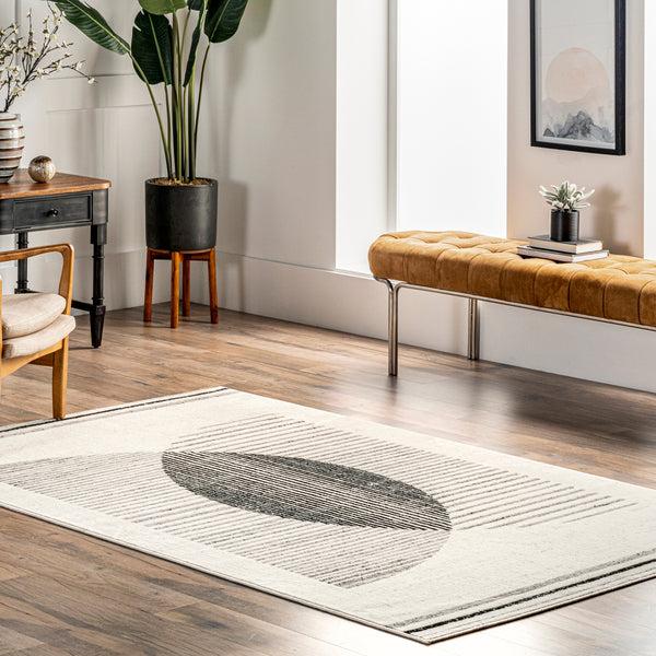 Nuloom Dara Contemporary Geometric Area Rug Gray