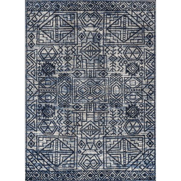 nuloom Debbie Modern Geometric Area Rug Blue